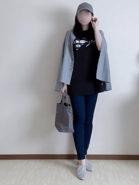 「アイテム（キャップ）」を使った、susan925さん（レディース・163cm）の夏コーディネート