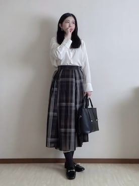 susan925さん（骨格ナチュラル・レディース・163cm）の秋コーディネート