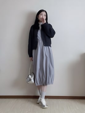 「アイテム（ソックス/靴下）」を使った、susan925さん（レディース・163cm）の秋コーディネート