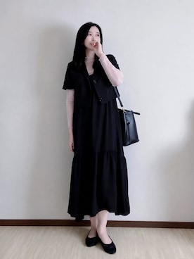 「アイテム（ジャケット/アウター）」を使った、susan925さん（レディース・163cm）の夏コーディネート