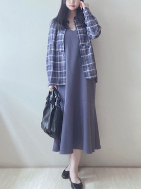 「いつもありがとうございます」｜「アイテム（ワンピース/ドレス）」を使った、susan925さん（レディース・163cm）の春コーディネート