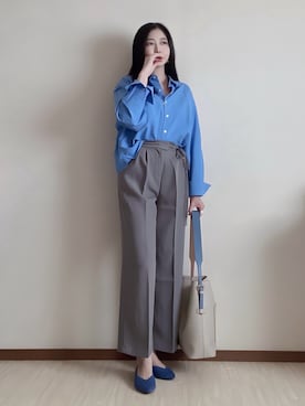 「アイテム（リング）」を使った、susan925さん（レディース・163cm）の秋コーディネート