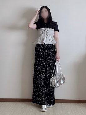 「アイテム（イヤリング）」を使った、susan925さん（レディース・163cm）の秋コーディネート