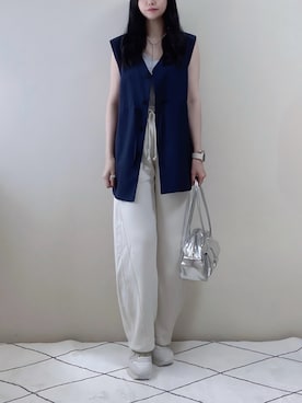 「アイテム（インナーウェア/肌着）」を使った、susan925さん（レディース・163cm）の夏コーディネート