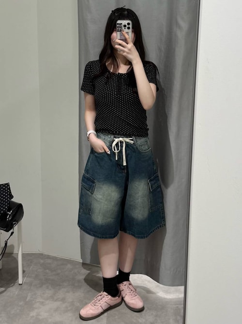 3.3 Field Trip／ロープハーフデニムパンツ