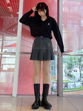 𝑀𝑜𝑚𝑜さん（レディース・162cm）の秋コーディネート