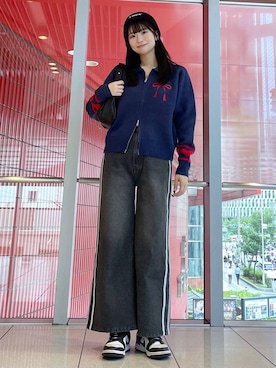 𝑀𝑜𝑚𝑜さん（レディース・162cm）の秋コーディネート