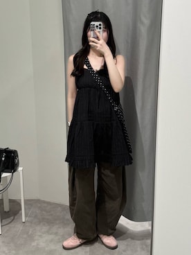 𝑀𝑜𝑚𝑜さん（レディース・162cm）の夏コーディネート