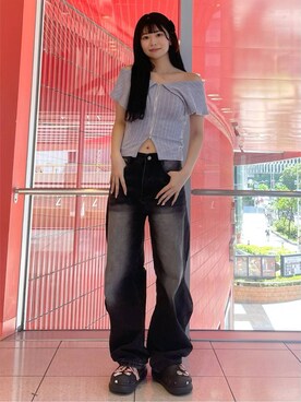 𝑀𝑜𝑚𝑜さん（レディース・162cm）の夏コーディネート