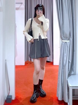 𝑀𝑜𝑚𝑜さん（レディース・162cm）の冬コーディネート