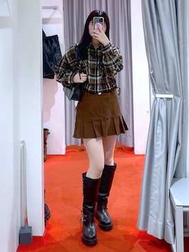 𝑀𝑜𝑚𝑜さん（レディース・162cm）の冬コーディネート