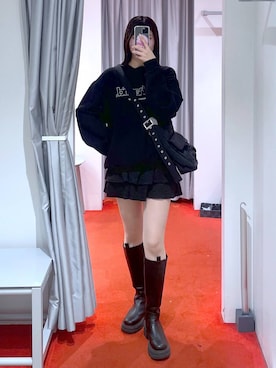𝑀𝑜𝑚𝑜さん（レディース・162cm）の冬コーディネート