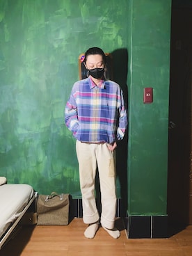 「POLO RALPH LAUREN（ポロ ラルフ ローレン）のアイテム（ジャケット/アウター）」を使った、Pato Vetoriniさん（メンズ・168cm）の夏コーディネート