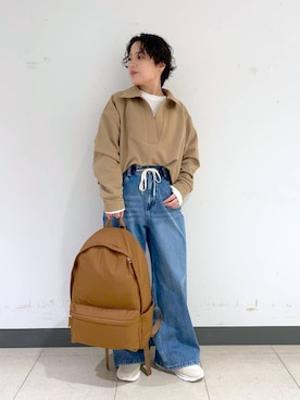 「BARNYARDSTORM」｜Hiyoさん（レディース・152cm）の冬コーディネート