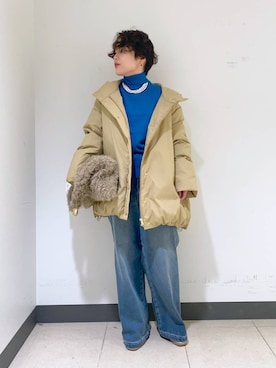 「アイテム（その他小物）」を使った、Hiyoさん（レディース・152cm）の秋コーディネート