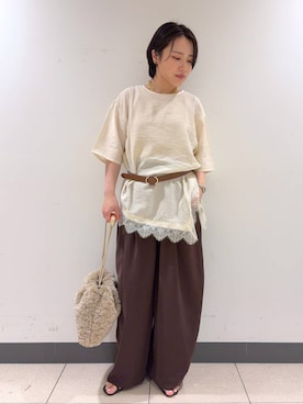 Hiyoさん(レディース・152cm)の夏コーディネート