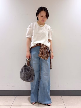Hiyoさん（レディース・152cm）の夏コーディネート