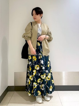 「GOOD ROCK SPEED（グッドロックスピード）のアイテム」を使った、Hiyoさん（レディース・152cm）の冬コーディネート