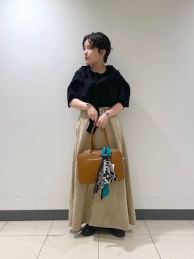 「BARNYARDSTORM（バンヤードストーム）のBARNYARDSTORM / ハイブリッドストレッチブーツ（ブーツ）」を使った、Hiyoさん（レディース・152cm）の夏コーディネート