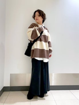 Hiyoさん（レディース・152cm）の冬コーディネート