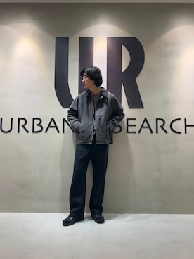 「アーバンリサーチ」｜「アイテム（その他アウター）」を使った、ur20241030さん（メンズ・178cm）の冬コーディネート