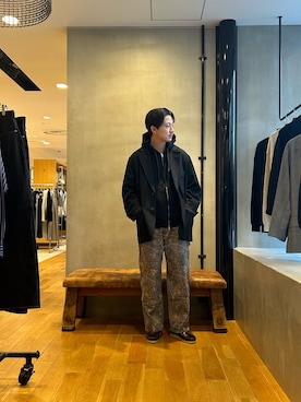 八木さん（メンズ・178cm）の春コーディネート