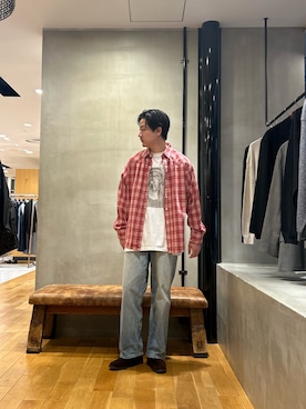 八木さん（メンズ・178cm）の春コーディネート