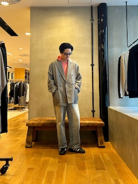 八木さん（メンズ・178cm）の春コーディネート