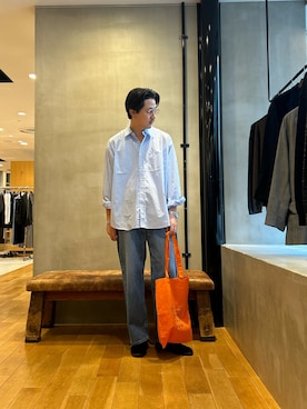 八木さん(メンズ・178cm)の春コーディネート