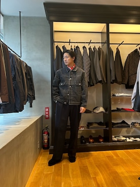 「アイテム（その他シューズ）」を使った、八木さん（メンズ・178cm・20代）の秋コーディネート