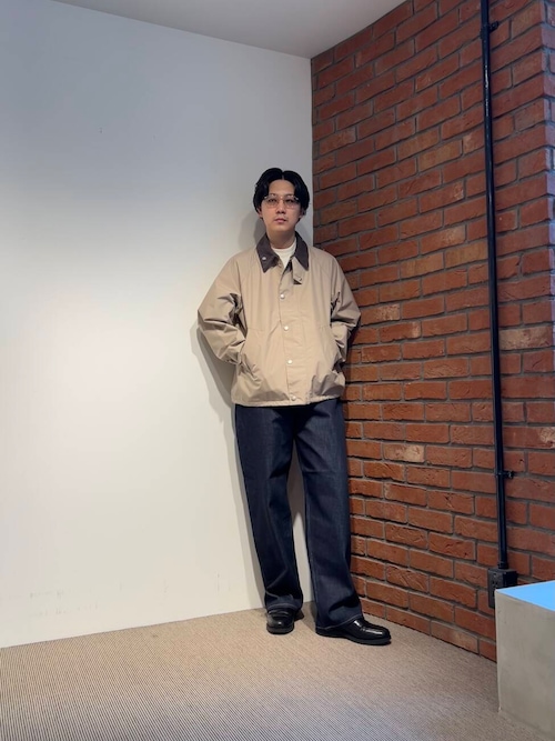 SHIOTA　スーピマDENIM PANTS バギー#JAY