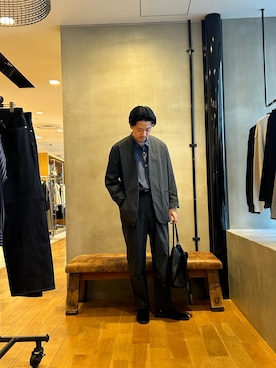 八木さん（メンズ・178cm）の春コーディネート