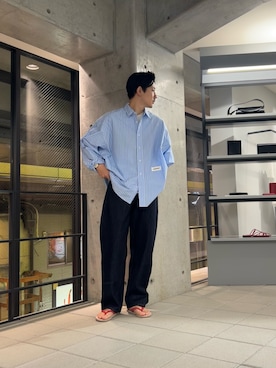 八木さん（メンズ・178cm）の夏コーディネート