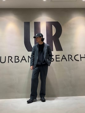 「URBAN RESEARCH（アーバンリサーチ）のアイテム（その他アウター）」を使った、ur20241030さん（メンズ・178cm）の冬コーディネート