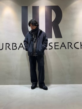 八木さん（メンズ・178cm）の冬コーディネート