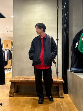 八木さん（メンズ・178cm）の冬コーディネート