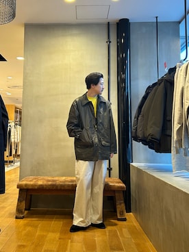 八木さん（メンズ・178cm）の冬コーディネート