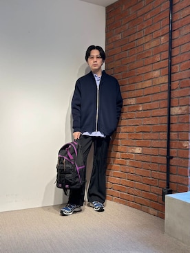 「URBAN RESEARCH（アーバンリサーチ）のアイテム（ニット/セーター）」を使った、ur20241030さん（メンズ・178cm）の冬コーディネート