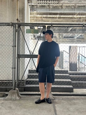 「URBAN RESEARCH（アーバンリサーチ）のアイテム（ニット/セーター）」を使った、ur20241030さん（メンズ・178cm）の夏コーディネート