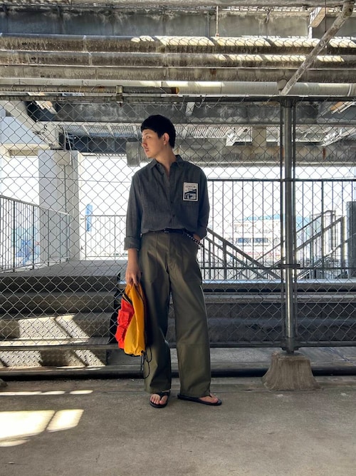 『別注』　MASTER&Co.×URBAN RESEARCH　STUDS 18mm BELT