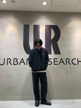 「URBAN RESEARCH（アーバンリサーチ）のアイテム（ブルゾン）」を使った、ur20241030さん（メンズ・178cm）の春コーディネート