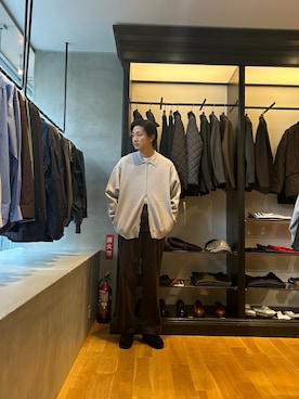 「アイテム（その他シューズ）」を使った、八木さん（メンズ・178cm・20代）の秋コーディネート