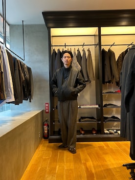 八木さん（メンズ・178cm）の秋コーディネート