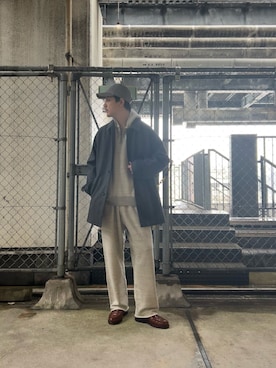 「アイテム（その他アウター）」を使った、八木さん（メンズ・178cm・20代）の秋コーディネート