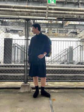 「アイテム（その他シューズ）」を使った、八木さん（メンズ・178cm・20代）の夏コーディネート