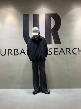 「URBAN RESEARCH（アーバンリサーチ）のアイテム（ブルゾン）」を使った、ur20241030さん（メンズ・178cm）の冬コーディネート