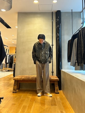 八木さん（メンズ・178cm）の春コーディネート