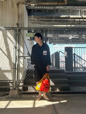 「アイテム（その他パンツ）」を使った、ur20241030さん（メンズ・178cm）の夏コーディネート