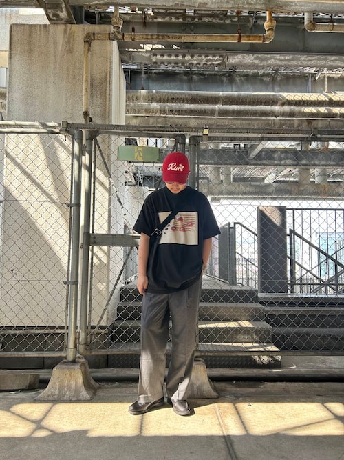 FARAH　Out Tuck Wide Tapered PANTS