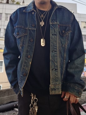 「COACH（コーチ）のアイテム」を使った、masterknさん（メンズ・173cm）の冬コーディネート